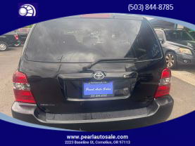 2004 TOYOTA HIGHLANDER SUV V6, 3.3 LITER LIMITED SPORT UTILITY 4D