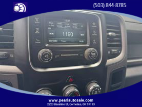2019 RAM 1500 CLASSIC CREW CAB PICKUP V8, HEMI, 5.7 LITER TRADESMAN PICKUP 4D 6 1/3 FT