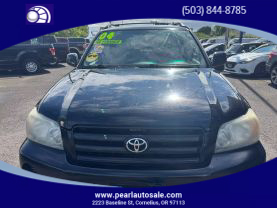2004 TOYOTA HIGHLANDER SUV V6, 3.3 LITER LIMITED SPORT UTILITY 4D