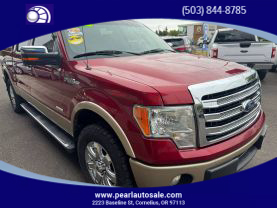2013 FORD F150 SUPERCREW CAB PICKUP V6, ECOBOOST, 3.5L LARIAT PICKUP 4D 5 1/2 FT