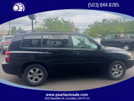 2004 TOYOTA HIGHLANDER SUV V6, 3.3 LITER LIMITED SPORT UTILITY 4D