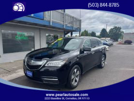 2015 ACURA MDX SUV V6, I-VTEC, 3.5 LITER SH-AWD SPORT UTILITY 4D