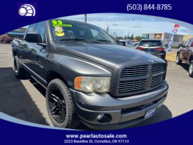 2003 DODGE RAM 1500 QUAD CAB PICKUP V8, HEMI, 5.7 LITER SLT PICKUP 4D 6 1/4 FT