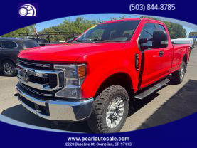 2020 FORD F250 SUPER DUTY SUPER CAB PICKUP V8, FLEX FUEL, 6.2 LITER XL PICKUP 4D 8 FT