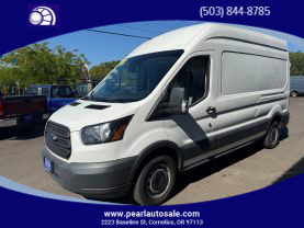 2017 FORD TRANSIT 250 VAN CARGO V6, FLEX FUEL, 3.7 LITER HIGH ROOF W/SLIDING SIDE DOOR W/LWB VAN 3D