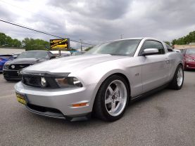 2010 FORD MUSTANG COUPE V8, 4.6 LITER GT PREMIUM COUPE 2D - LA Auto Star in Virginia Beach, VA