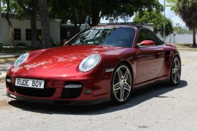 2008 PORSCHE 911 CONVERTIBLE 6-CYL, TURBO, 3.6 LITER TURBO S CONVERTIBLE 2D
