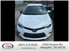 2016 TOYOTA COROLLA SEDAN 4-CYL, 1.8 LITER LE SEDAN 4D