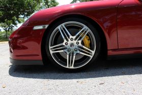 2008 PORSCHE 911 CONVERTIBLE 6-CYL, TURBO, 3.6 LITER TURBO S CONVERTIBLE 2D