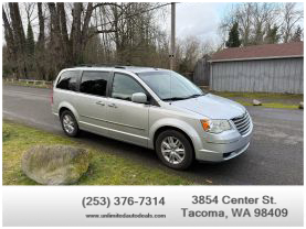 2010 CHRYSLER TOWN & COUNTRY VAN V6, 3.8 LITER TOURING MINIVAN 4D