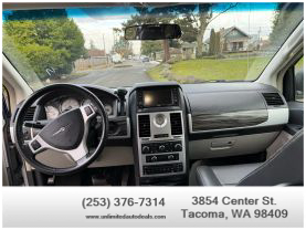 2010 CHRYSLER TOWN & COUNTRY VAN V6, 3.8 LITER TOURING MINIVAN 4D