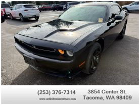 2019 DODGE CHALLENGER COUPE V6, 3.6 LITER SXT COUPE 2D