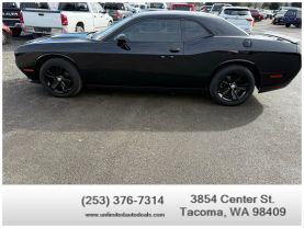 2019 DODGE CHALLENGER COUPE V6, 3.6 LITER SXT COUPE 2D