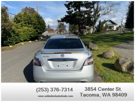 2014 NISSAN MAXIMA SEDAN V6, 3.5 LITER SV SEDAN 4D