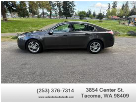 2011 ACURA TL SEDAN V6, VTEC, 3.5 LITER SEDAN 4D