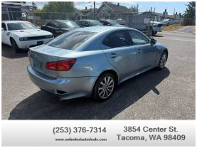 2006 LEXUS IS SEDAN V6, 2.5 LITER IS 250 SEDAN 4D