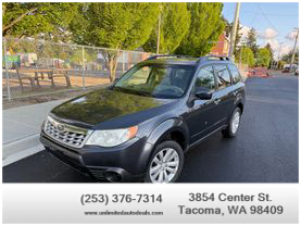 2011 SUBARU FORESTER SUV 4-CYL, PZEV, 2.5 LITER 2.5X PREMIUM SPORT UTILITY 4D