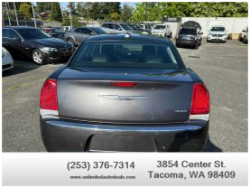 2016 CHRYSLER 300 SEDAN V6, 3.6 LITER 300 LIMITED ANNIVERSARY PKG SEDAN 4D