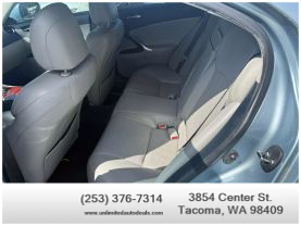 2006 LEXUS IS SEDAN V6, 2.5 LITER IS 250 SEDAN 4D