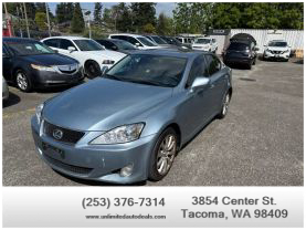 2006 LEXUS IS SEDAN V6, 2.5 LITER IS 250 SEDAN 4D