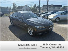 2013 BMW 5 SERIES SEDAN 4-CYL, TURBO, 2.0 LITER 528I XDRIVE SEDAN 4D
