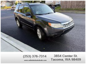 2011 SUBARU FORESTER SUV 4-CYL, PZEV, 2.5 LITER 2.5X PREMIUM SPORT UTILITY 4D