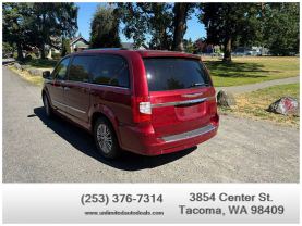 2011 CHRYSLER TOWN & COUNTRY VAN V6, 3.6 LITER LIMITED MINIVAN 4D