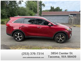 2017 KIA SORENTO SUV 4-CYL, TURBO, GDI, 2.0 LITER EX SPORT UTILITY 4D