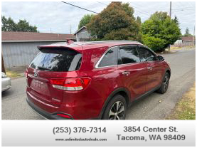 2017 KIA SORENTO SUV 4-CYL, TURBO, GDI, 2.0 LITER EX SPORT UTILITY 4D