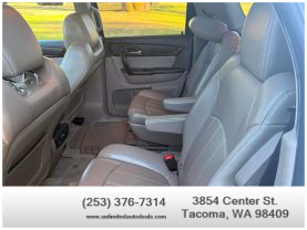 2013 GMC ACADIA SUV V6, 3.6 LITER DENALI SPORT UTILITY 4D