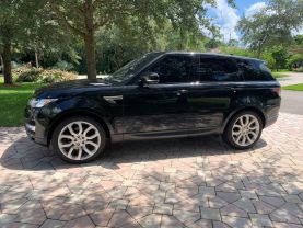 2016 LAND ROVER RANGE ROVER SPORT SUV V6, SUPERCHARGED, 3.0 LITER HSE SPORT UTILITY 4D