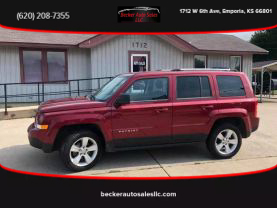 2012 JEEP PATRIOT SUV 4-CYL, 2.4 LITER LIMITED SPORT UTILITY 4D - Becker Auto Sales LLC in Emporia, KS