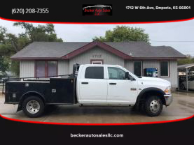 2012 RAM 3500 CREW CAB PICKUP 6-CYL, TURBO DIESEL, 6.7L ST PICKUP 4D 8 FT - Becker Auto Sales LLC in Emporia, KS