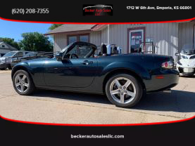 2006 MAZDA MX-5 MIATA CONVERTIBLE 4-CYL, 2.0 LITER CONVERTIBLE 2D - Becker Auto Sales LLC in Emporia, KS