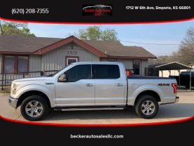 2016 FORD F150 SUPERCREW CAB PICKUP V6, ECOBOOST, TT, 2.7L XLT PICKUP 4D 5 1/2 FT - Becker Auto Sales LLC in Emporia, KS