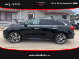 2018 ACURA MDX SUV V6, I-VTEC, 3.5 LITER SH-AWD W/TECHNOLOGY PKG SPORT UTILITY 4D - Becker Auto Sales LLC in Emporia, KS