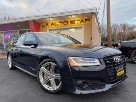 Used 2018 AUDI A8 SEDAN V8, TURBO, 4.0 LITER L 4.0T SPORT SEDAN 4D - LA Auto Star located in Virginia Beach, VA