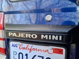 1995 MITSUBISHI PAJERO MINI SUV 4A30T VR-II