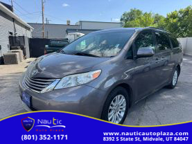 2016 TOYOTA SIENNA VAN V6, 3.5 LITER XLE MINIVAN 4D