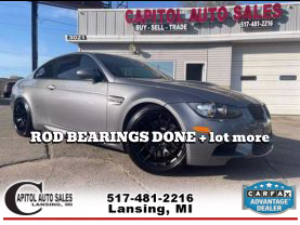 2008 BMW M3 COUPE V8, 4.0 LITER COUPE 2D