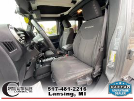 2017 JEEP WRANGLER UNLIMITED SUV V6, 3.6 LITER SAHARA SPORT UTILITY 4D