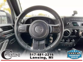 2017 JEEP WRANGLER UNLIMITED SUV V6, 3.6 LITER SAHARA SPORT UTILITY 4D