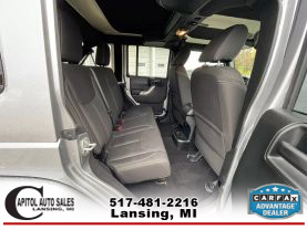 2017 JEEP WRANGLER UNLIMITED SUV V6, 3.6 LITER SAHARA SPORT UTILITY 4D