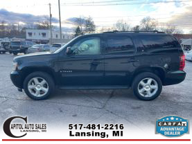 2009 CHEVROLET TAHOE SUV V8, FLEX FUEL, 5.3 LITER LT SPORT UTILITY 4D