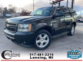2009 CHEVROLET TAHOE SUV V8, FLEX FUEL, 5.3 LITER LT SPORT UTILITY 4D