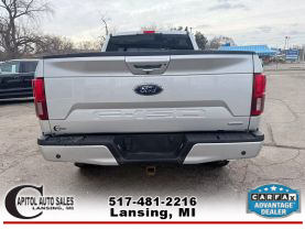 2018 FORD F150 SUPERCREW CAB PICKUP V6, ECOBOOST, TT, 3.5L LARIAT PICKUP 4D 6 1/2 FT
