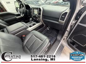 2018 FORD F150 SUPERCREW CAB PICKUP V6, ECOBOOST, TT, 3.5L LARIAT PICKUP 4D 6 1/2 FT