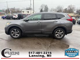 2018 HONDA CR-V SUV 4-CYL, TURBO, 1.5 LITER EX-L SPORT UTILITY 4D
