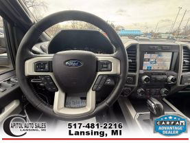 2018 FORD F150 SUPERCREW CAB PICKUP V6, ECOBOOST, TT, 3.5L LARIAT PICKUP 4D 6 1/2 FT