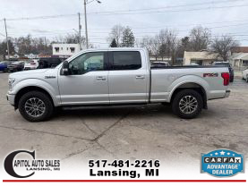 2018 FORD F150 SUPERCREW CAB PICKUP V6, ECOBOOST, TT, 3.5L LARIAT PICKUP 4D 6 1/2 FT